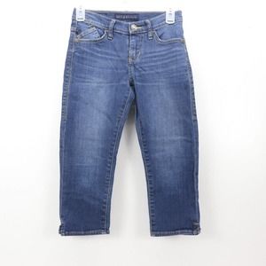 Rock & Republic Roskilde Capri Womens Size 0 Dark Wash